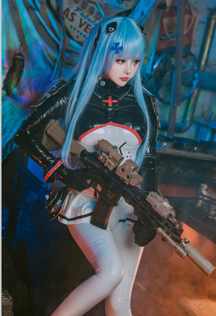 cos 凛子酱 HK416[27P，187M]