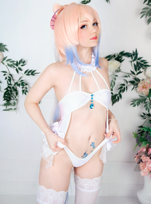 Caticornplay – Kokomi swimsuit