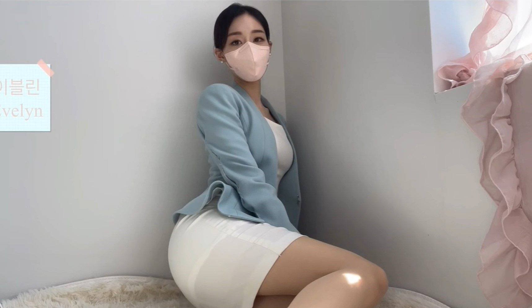 韩国模特伊芙琳