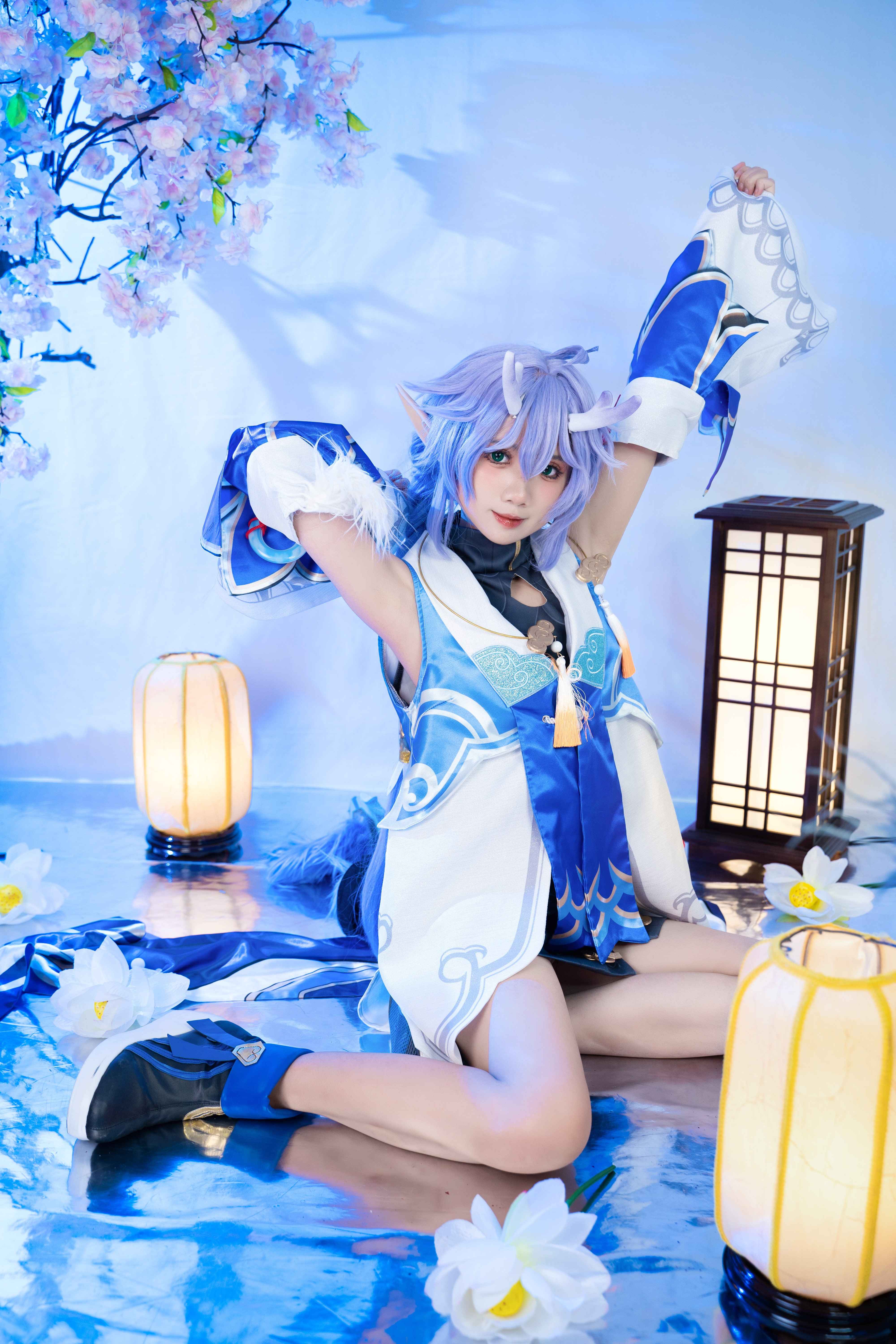 PoppaChan cosplay 新作 Bailu [155P12V 1.01G]