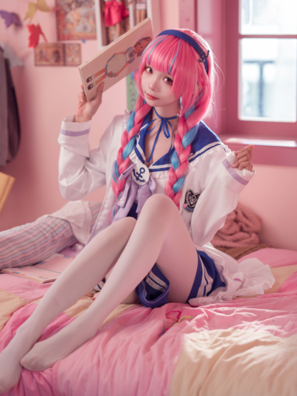 cos 艾西aiwest 湊阿库娅 私服刻晴花嫁[95P-1.11G]