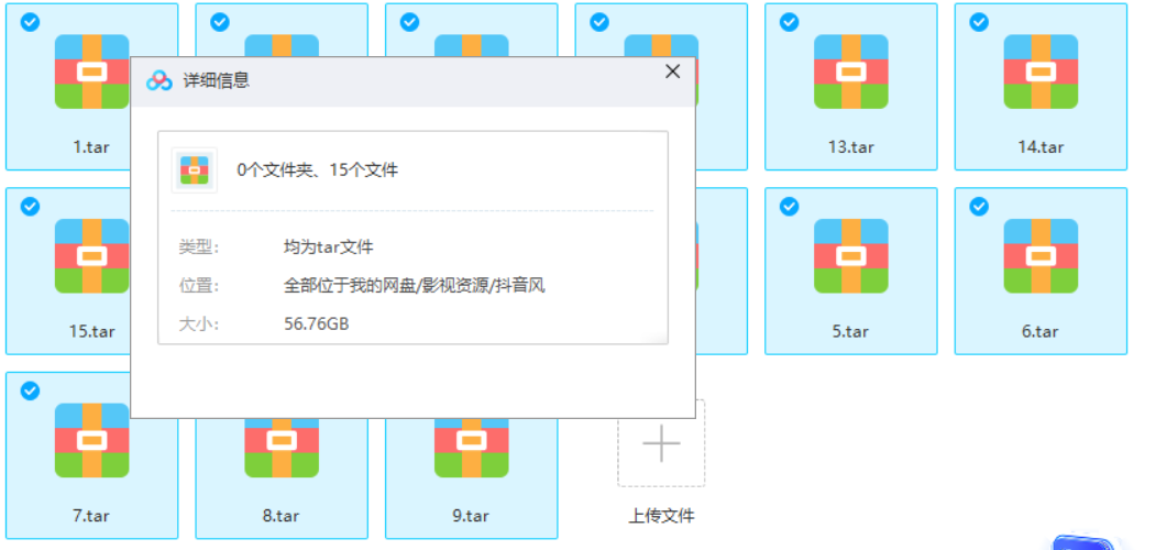 抖音风裸舞大合集[56G]百度云盘可单独下载