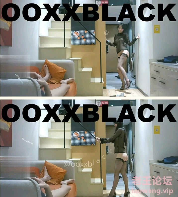 《OOXXBLACK》口活一流步步紧逼，先是艳舞挑逗，从沙发战至楼梯到沙发 [1V-1240MB]