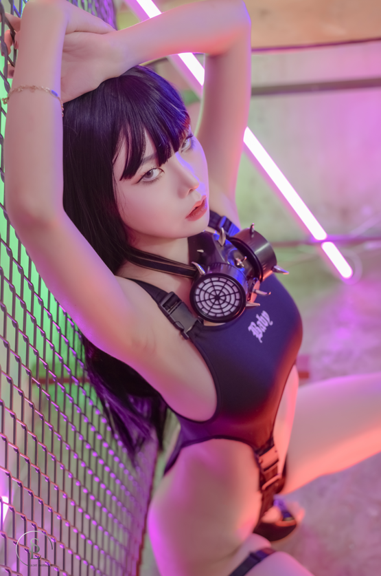 Yuna (윤아) NO.039 [SAINT Photolife] 46 Cyber Punk 【65P274M】