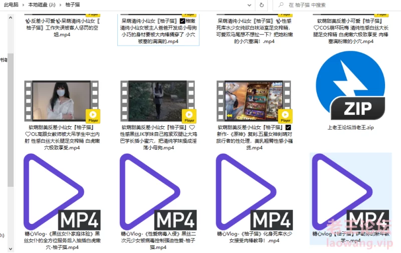 柚子猫小合集 [22V-11.7GB]