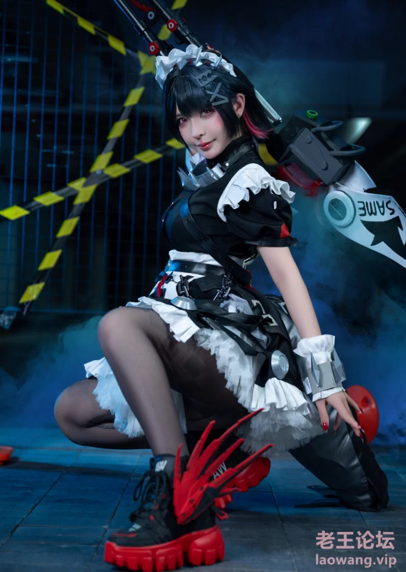 Umeko J cosplay 艾莲乔 鲨鱼妹 Ellen Joe - Zenless Zone Zero [8V121P-1.43GB]