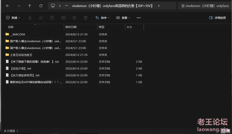 vivelemon（小柠檬）onlyfans高清原档合集 [30p+10v-5.54GB]