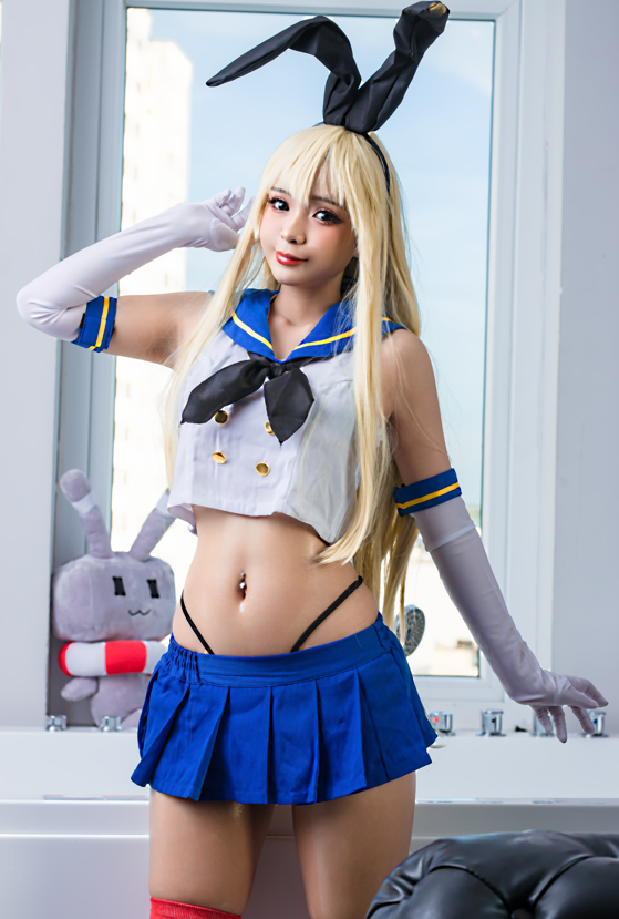 Umeko J cosplay Shimakaze – Kancolle 岛风【158P7V1.42G】