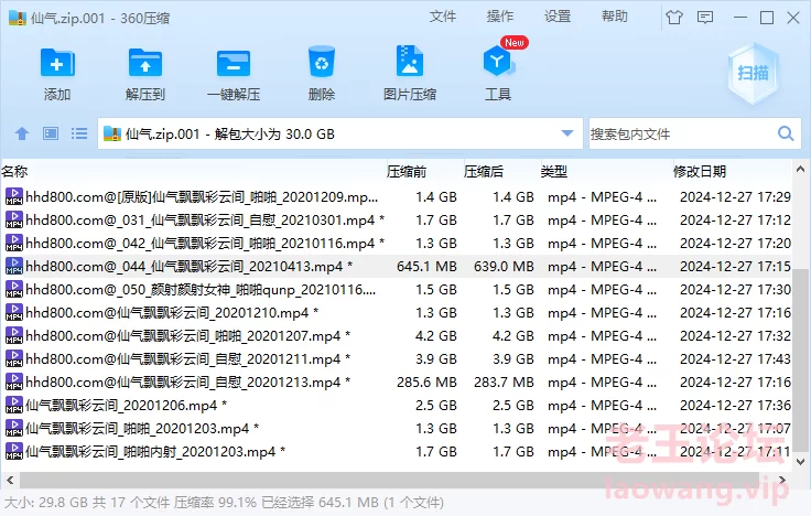 仙气飘飘彩云间 [16V-30GB]