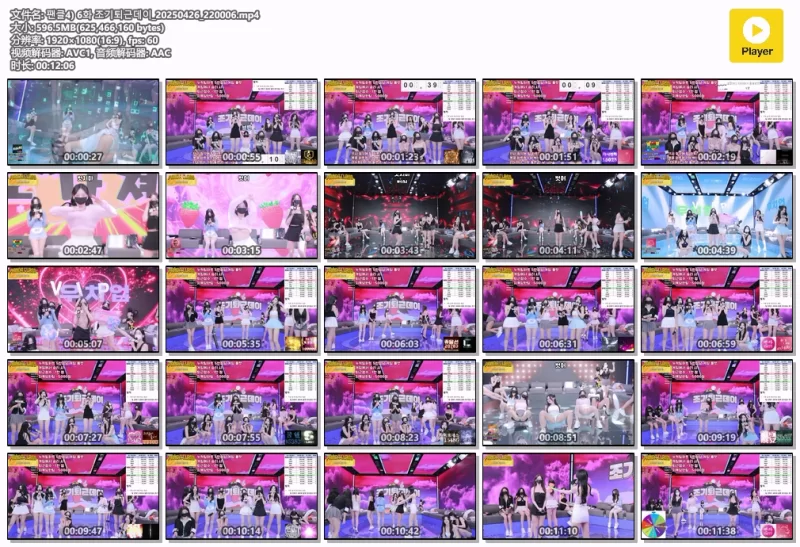 《自录》韩国19+团播pandaclass熊猫班 20250426期 [3v-38.1g]