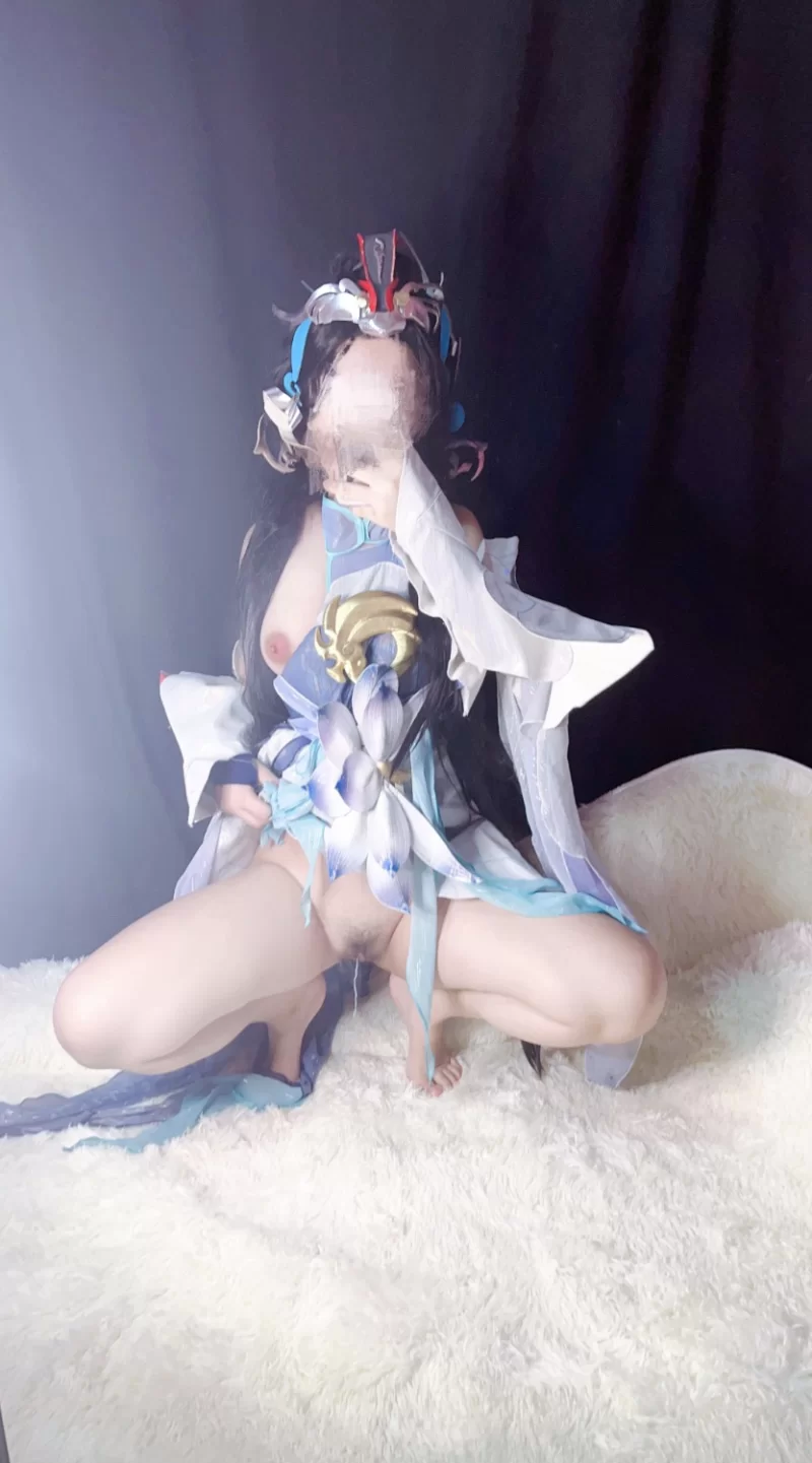 沐沐酱大乔白鹤梁神女cos [npnv-500m]  精选Porn